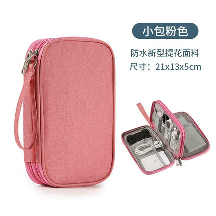 New multi-function data cable charger storage bag flat digital bag finishing bag headset storage bag wholesale