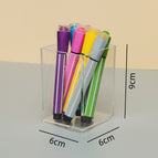 Transparent pen holder 1 grid [single carton packaging]