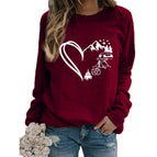 Burgundy (white font) / S