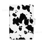A6 ledger leopard print-milk (case only)