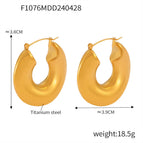 F1076-Gold Earrings
