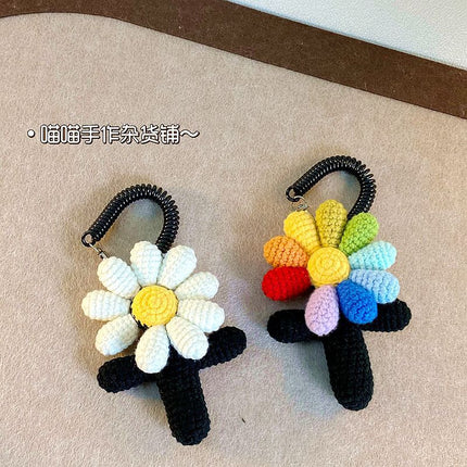 Diy Quan Zhilong Little Daisy Aid Stick Concert Pendant Handmade Crochet Star Peripheral Finished Key Chain