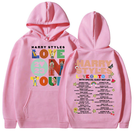[Cross-border European Code] 2023 Love on Tour Concert Hoodie HarajukuHoodie