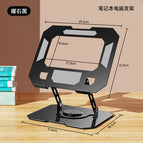Black oversized rotatable-dedicated for notebook tablet