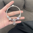 Zixia fairy purple tree of life bracelet
