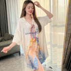 White wedding dress princess [single nightgown] / M【 40-50kg 】
