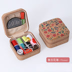 Retro flower sea set [11 color threads + 6 accessories]