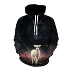Skull lamb pullover / S