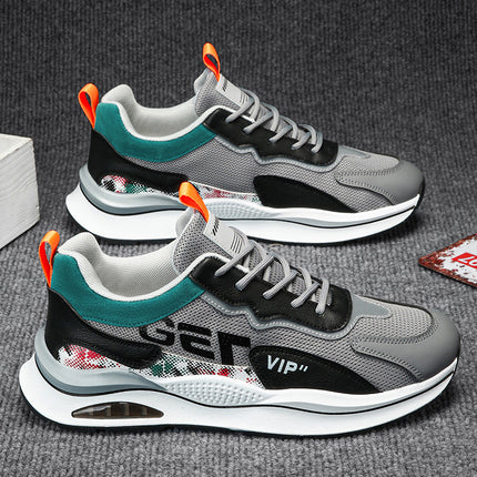 Forrest Gump Men's Shoes Summer Breathable 2025 New Deodorant Mesh Sports Leisure Running Elevated Putian Torre Trendy Shoes