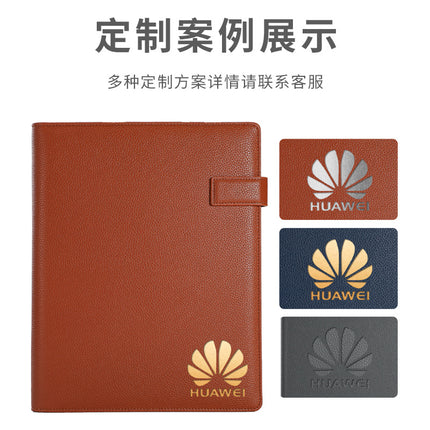 Multifunctional Document Information Booklet, Information Folder, Leather Manager Folder, Single Book