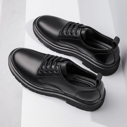 Cross-Border men's business casual leather shoes Korean fashion British formal wear bridegroom wedding men's shoes spring shoes 4888