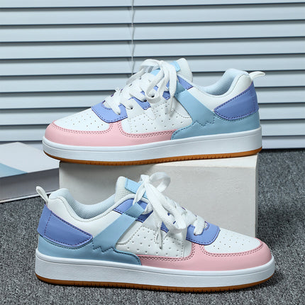 Jinjiang shoes trendy lovers' thick-soled board shoes soft-soled comfortable sports shoes lace-up fashion outdoor casual women's shoes