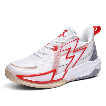 Foreign trade summer actual combat low-top basketball shoes men's and women's mesh breathable training shock absorption anti-skid sneaker a generation of hair