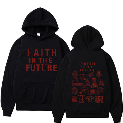 Faith in the Future 2024 Tour Concert Hoodie Men Fashion Vin