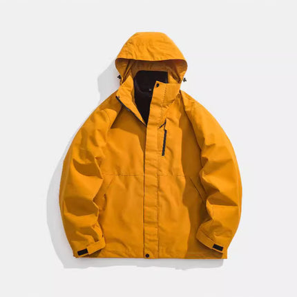 Jack Chuanyang Mountain Trendy Brand Outdoor Rush Jacket Couple's Jacket Men's and Women's Three-in-One Removable Windproof Waterproof Suit