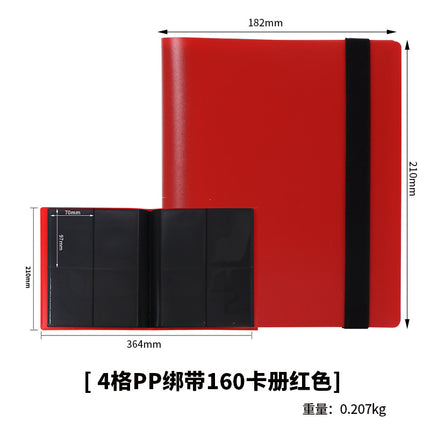Nine-Square Grids Card Book Game Pokemon My Little Pony Two-Dimensional 3inch Small Card Collection Book Dust-Proof Storage Book