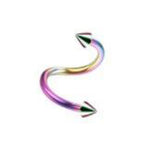 1.2*8*3mm / Colored pointed cone head