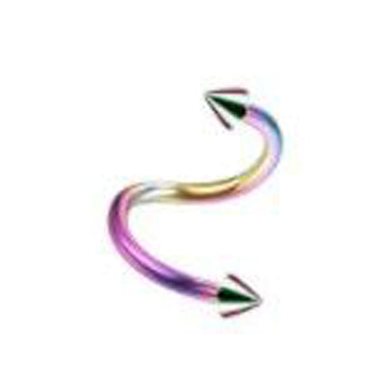 Stainless steel S rod spherical outer tooth 1.2 rod lip ring lip nail ear bone nail lip nail round head pointed cone head human body puncture ornaments