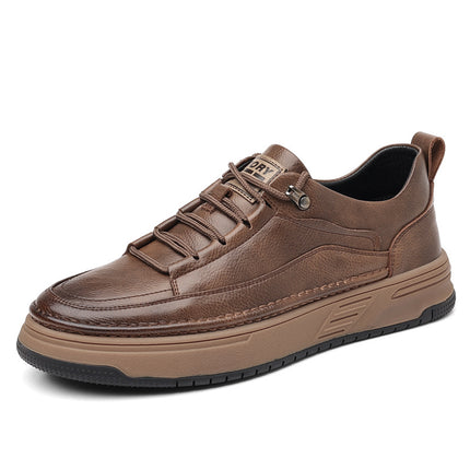 Men's Shoes Autumn New Fashion Casual Workwear Board Shoes Low-top British Retro Leather Shoes SJA351
