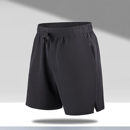 Men's Summer Quick-Dry Loose Five-Point Sports Casual Shorts Thin Cross-Border Ice Silk Beach Shorts Factory Direct Sale