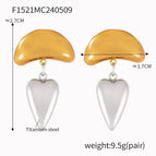 F1521-Jane steel earrings