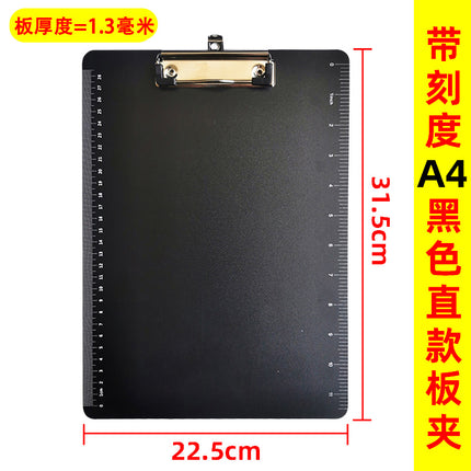 Black Butterfly small ticket holder mini board clip student homework clip order opening restaurant order folder equipment 7-inch bill