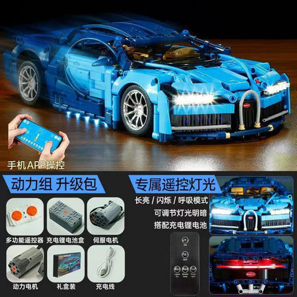 Compatible with Lego Gulf Oil Racing 911 Children's Toy Building Blocks sports car Car Model Cross Border Wholesale