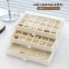 Beige 36 grids (three layers)