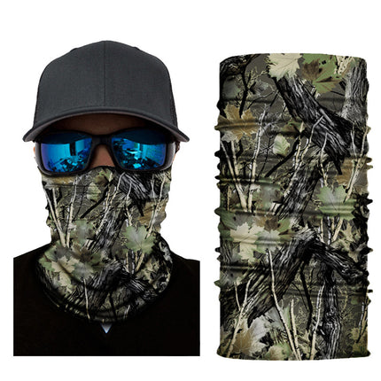Xun Hui picture series magic scarf printed men's and women's sports multifunctional sunscreen windproof riding mask spot
