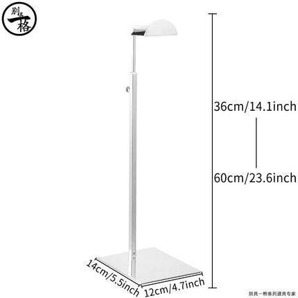 Cross-Border Exclusive Supply of Stainless Steel Bag Racks, Bag Display Racks, Bag Supports, Bag Racks for Stores, Adjustable Handbag Stands