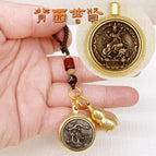Xiangyun rope zodiac [Buddha] dragon] treasure gourd