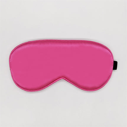 Cross-Border Eye Masks in Stock, Double-Sided Imitation Silk Sleep Wholesale, Blackout for Nap, Travel, Aviation, Full Blackout Eye Protection