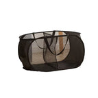 Horizontal black two compartments