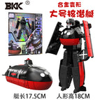 Bkk large alloy deformed core submarine [gift box]