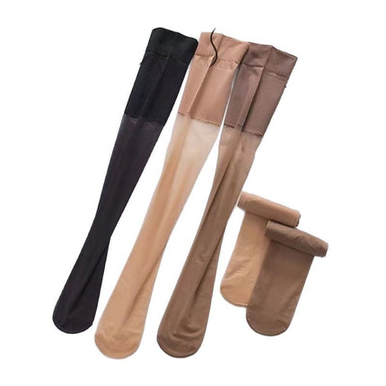Cut-To-Size Women's Knee-High Socks, Anti-Snagging, Over-The-Knee Socks That Can Be Worn Outside for a Beautiful Leg Look