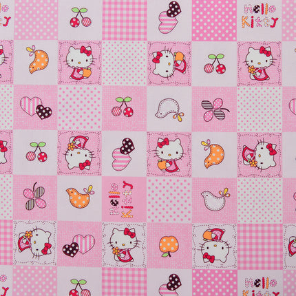 8 An Fine Sail Pure Cotton Ba An Canvas Fabric Handmade Tablecloth Bag Pet Cartoon Thickened Cotton Kitty Fabric