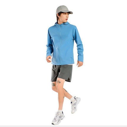 Rudolph Lightweight Casual Jacket Anti-Uv Mountaineering Running Sun Protection Clothing Sports Skin Clothing Thin Jacket