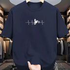 Navy blue (heart-beating motorcycle) / S code