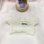 25cm barcelona bear clothes / Xxx white sweater
