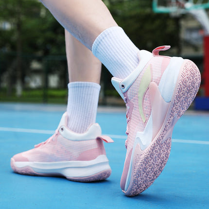 Summer Basketball Shoes Men's and Women's Rubber Sole Sound Breathable Practical Sneakers Student Competition sneaker Cross-border New