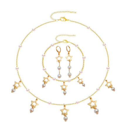 10.21 [Starlight Chain] Four Heavenly Kings, Low-Key, Gorgeous, Exquisite and Stylish Design Necklace, Collar-Like Feel