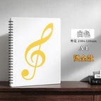 Note Milky White / 30 pages (can fit 60 sheets of paper)