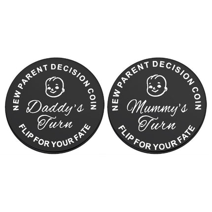 Carefully Selected New Amazon Baby Decision Coin Lucky Coin Toy Stainless Steel Coin Choices Encourage Friends Metal