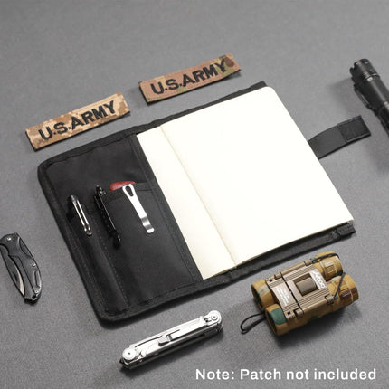 Cross-Border Tactical Stationery Outdoor Tactical Portable Notepad Loose-Leaf Detachable A5 Notebook Protective Cover