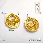 A-672-9 lotus pendant 1 piece