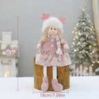 Xt54009b girls hanging leg doll