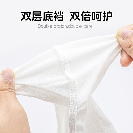Pure cotton disposable underwear women high waist pregnant women sterilization travel hotel portable wash-free day throw men's boxer pants wholesale