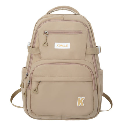 Backpack Large Capacity Female South Korea All-match High School Student College Student Schoolbag Mori Trendy Brand Junior High School Student Waterproof Backpack