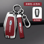 Silver + Buckle Red