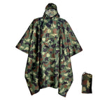 Large flower camouflage-polyester taffeta pu pocket style / One size fits all